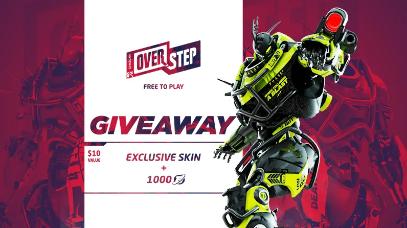 Overstep Skin Key Giveaway