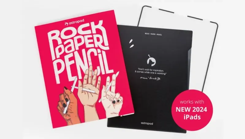 Win iPad Air, Apple Pencil Pro, and Rock Paper Pencil Kit